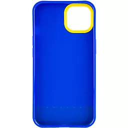 Чехол Epik TPU+PC Bichromatic для Apple iPhone 11 Pro Max (6.5") Navy Blue / Yellow - миниатюра 2