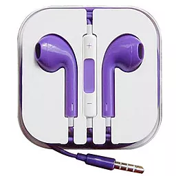 Наушники Apple EarPods HC Purple - фото Наушники Apple EarPods HC Purple