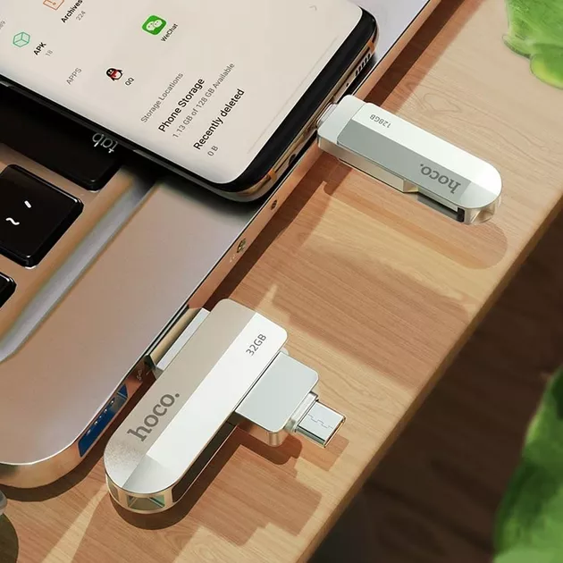 Флешка Hoco 32Gb UD10 USB 3.0/Type-C - фото 3