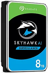 Жорсткий диск Seagate SkyHawk HDD 8TB 7200rpm 256MB 3.5 SATAIII (ST8000VX004)
