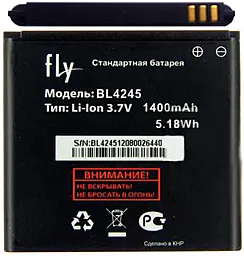 Аккумулятор Fly IQ256 Vogue / BL4245 (1400 mAh) 12 мес. гарантии