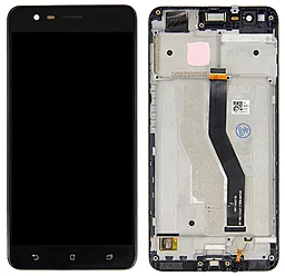 Дисплей Asus ZenFone 3 Zoom ZE553KL (Z01HD, Z01HDA) с тачскрином и рамкой, оригинал, Black - фото Дисплей Asus ZenFone 3 Zoom ZE553KL (Z01HD, Z01HDA) с тачскрином и рамкой, оригинал, Black