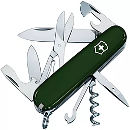 Мультитул Victorinox Climber (1.3703.4) Зеленый - фото Мультитул Victorinox Climber (1.3703.4) Зеленый