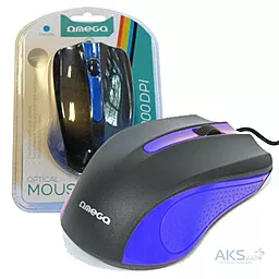 Компьютерная мышка OMEGA OM-05BL optical blue (OM05BL)