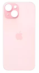 Задняя крышка корпуса Apple iPhone 15 (big hole) Original Pink