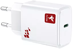 Сетевое зарядное устройство FLYCDI FA-002 2.4a USB-C home charger white - фото Сетевое зарядное устройство FLYCDI FA-002 2.4a USB-C home charger white