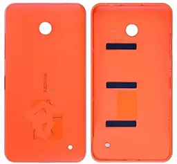 Задняя крышка корпуса Nokia Lumia 630 (RM-976) / 635 (RM-975) / 636 (RM-1027) / 638 Dual Sim (RM-978) Original Orange