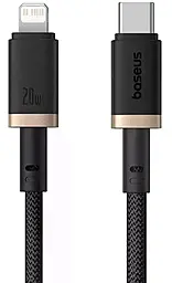 Кабель Baseus Dura Series USB Type-C - Lightning 20w 3a 1м PD сable Black/Gold (P10377800U01-00) - фото Кабель Baseus Dura Series USB Type-C - Lightning 20w 3a 1м PD сable Black/Gold (P10377800U01-00)
