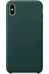 Чехол Silicone Case для Apple iPhone XS Max Pine green