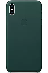 {"ru": "Чехол", "uk": "Чохол"} Silicone Case для Apple iPhone XS Max Pine green