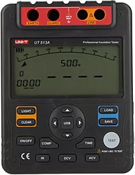 Мегаомметр UNI-T UT513A - фото Мегаомметр UNI-T UT513A