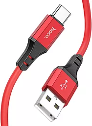 Кабель Hoco X86 Spear USB-A - Type-C 15w 3a 1м cable Red - мініатюра 3 Кабель Hoco X86 Spear USB-A - Type-C 15w 3a 1м cable Red - мініатюра 3