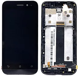 Дисплей Asus ZenFone Go ZB452KG (X014D) с тачскрином и рамкой, Black - фото Дисплей Asus ZenFone Go ZB452KG (X014D) с тачскрином и рамкой, Black