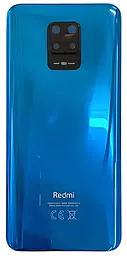 Задня кришка корпусу Xiaomi Redmi Note 9 Pro зі склом камери Original Aurora Blue - фото Задня кришка корпусу Xiaomi Redmi Note 9 Pro зі склом камери Original Aurora Blue