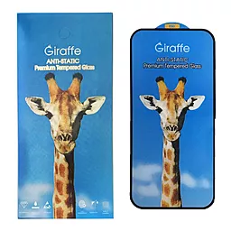 Защитное стекло Giraffe Anti-static glass для Apple iPhone 15 Pro Black - фото Защитное стекло Giraffe Anti-static glass для Apple iPhone 15 Pro Black