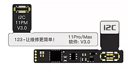 Шлейф программируемый Apple iPhone 11 Pro для восстановления данных аккумулятора i2C (Ver. 3.0) - фото Шлейф программируемый Apple iPhone 11 Pro для восстановления данных аккумулятора i2C (Ver. 3.0)