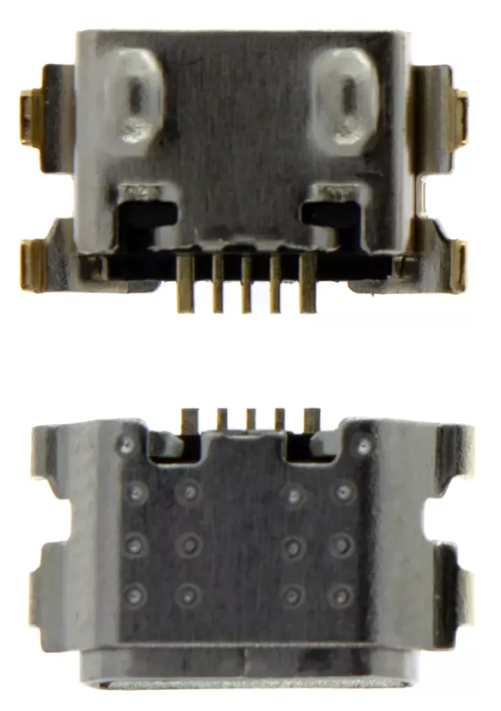 Разъём зарядки Xiaomi Poco C3 micro-USB тип-B (5pin) - фото 1