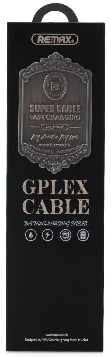 Универсальный кабель Remax RC-070th Gplex 3-in-1 USB-A to Type-C/Lightning/micro USB 12w 2.4a 1м cable Silver - фото 5