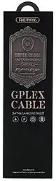 USB Кабель Remax Gplex 3-in-1 USB Type-C/Lightning/micro USB Cable Silver (RC-070th) - мініатюра 5