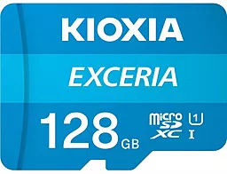 Карта пам'яті Kioxia 128 GB microSDXC Class 10 UHS-I + SD Adapter (LMEX1L128GG2)