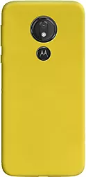 Чехол Epik Candy Motorola Moto G7 Power Yellow