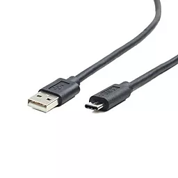 Кабель Cablexpert USB-A - Type-C 12w 2.4a 1м cable Black (CCP-USB2-AMCM-0.5м) - фото Кабель Cablexpert USB-A - Type-C 12w 2.4a 1м cable Black (CCP-USB2-AMCM-0.5м)