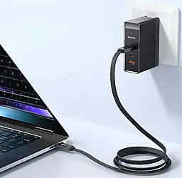 Кабель McDodo LED Display USB-A - Type-C 100w 6a 1.2м cable Black (CA-4980) - миниатюра 7 Кабель McDodo LED Display USB-A - Type-C 100w 6a 1.2м cable Black (CA-4980) - миниатюра 7