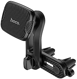 Держатель магнитный Hoco CA68 Sagittarius Magnetic Holder Air Vent Black - фото Держатель магнитный Hoco CA68 Sagittarius Magnetic Holder Air Vent Black