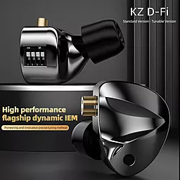 Наушники KZ D-Fi Tuning Black - миниатюра 3