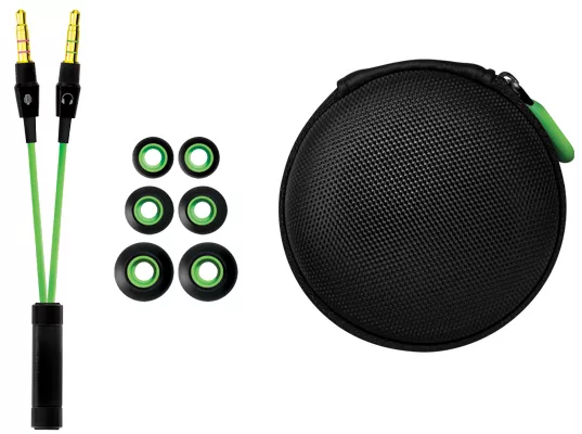 Наушники Razer Hammerhead Pro Green - фото 3