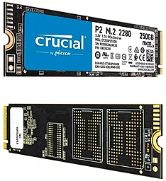 SSD Накопитель Crucial P2 Silicon Motion 250 GB M.2 2280 (CT250P2SSD8)