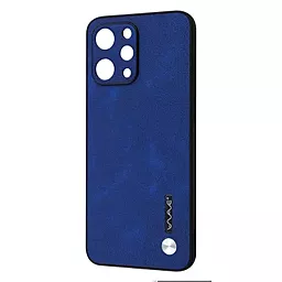 Чохол Wave Leather Case для Xiaomi Redmi 12 4G Blue
