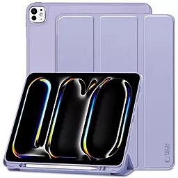 Чехол для планшета Smart Case с местом под стилус для Apple iPad Pro 11" (2024) Violet - фото Чехол для планшета Smart Case с местом под стилус для Apple iPad Pro 11" (2024) Violet