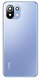 Задняя крышка корпуса Xiaomi Mi 11 Lite / Mi 11 Lite 5G / 11 Lite 5G NE со стеклом камеры Original Bubblegum Blue