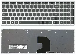 Клавиатура для ноутбука Lenovo G580 G585 N580 N585 Z580 Z585 frame черная / белая