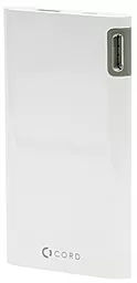 Повербанк Cord J205 5000 mAh White - фото Повербанк Cord J205 5000 mAh White