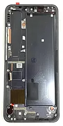Рамка дисплея Xiaomi Mi Note 10 / Mi Note 10 Pro Original Black