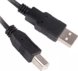 Шлейф (Кабель) Viewcon USB2.0 AM/BM 5м, чорний (VU 003-5м.)