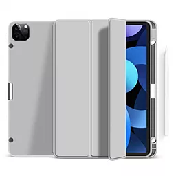 Чехол для планшета BeCover Direct Charge Pen для Apple iPad Pro 12.9" 2018, 2020, 2021 Gray (706589) - фото Чехол для планшета BeCover Direct Charge Pen для Apple iPad Pro 12.9" 2018, 2020, 2021 Gray (706589)