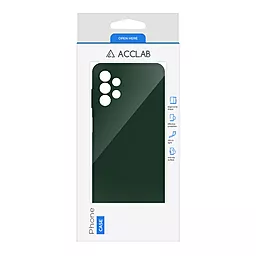 Чехол ACCLAB SoftShell для Samsung Galaxy A13 4G Dark Green - миниатюра 2