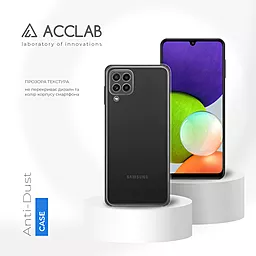 Чехол ACCLAB Anti Dust для Samsung Galaxy A22 5G Transparent - миниатюра 3