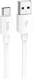 Кабель USB PD Hoco X96 27w 3a 0.25m USB Type-C cable white