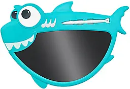 Графический планшет Kids SM Transparent Fish 8,5" Blue - фото Графический планшет Kids SM Transparent Fish 8,5" Blue