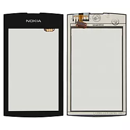 Сенсор (тачскрін) Nokia Asha 305, Asha 306 (original) Black