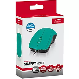Комп'ютерна мишка Speedlink SNAPPY Mouse (SL-610003-TE) Turquoise - мініатюра 4