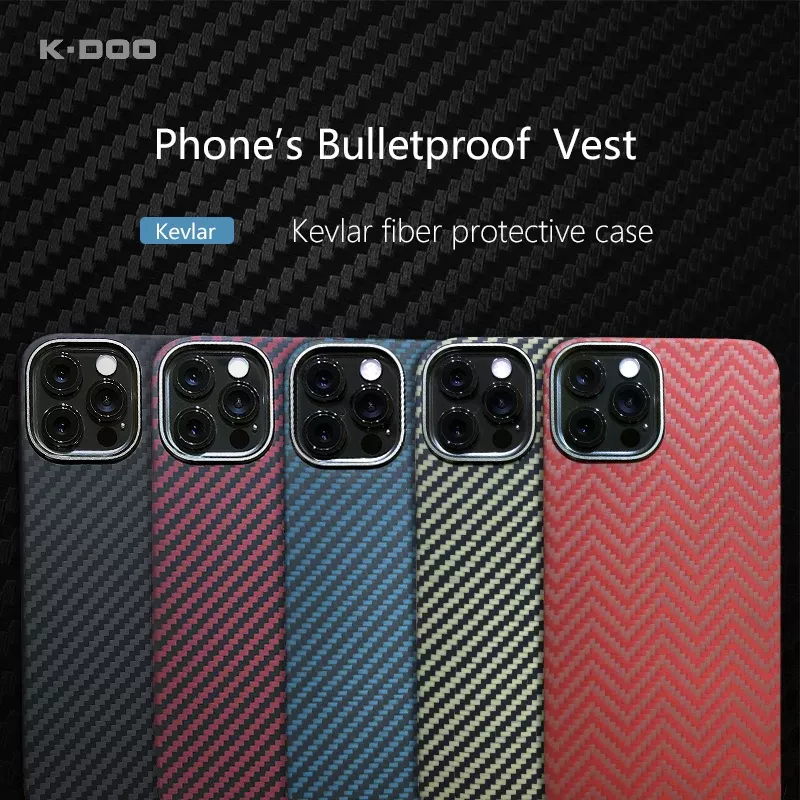 Чохол K-DOO Kevlar Series for iPhone 12 Mini M Pattern - фото 4