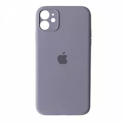 {"ru": "Чехол", "uk": "Чохол"} Silicone Case Full Camera for Apple iPhone 11 Lavender Grey