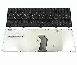 Клавіатура для ноутбуку Lenovo Z580 / G580 / G585 / Z580A / Z585 в рамці Original чорна