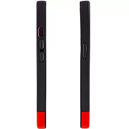 Чехол Epik TPU+PC Bichromatic для Apple iPhone XR (6.1")  Black / Red - миниатюра 3
