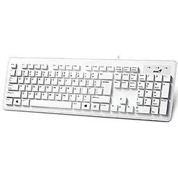 Клавиатура Genius SlimStar 130 (31300726104) White - фото Клавиатура Genius SlimStar 130 (31300726104) White